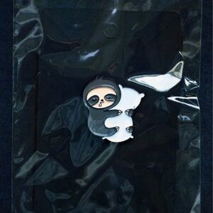 Pack of 5 Brand New/ Packaged Sloth/Panda/Cloud Pins